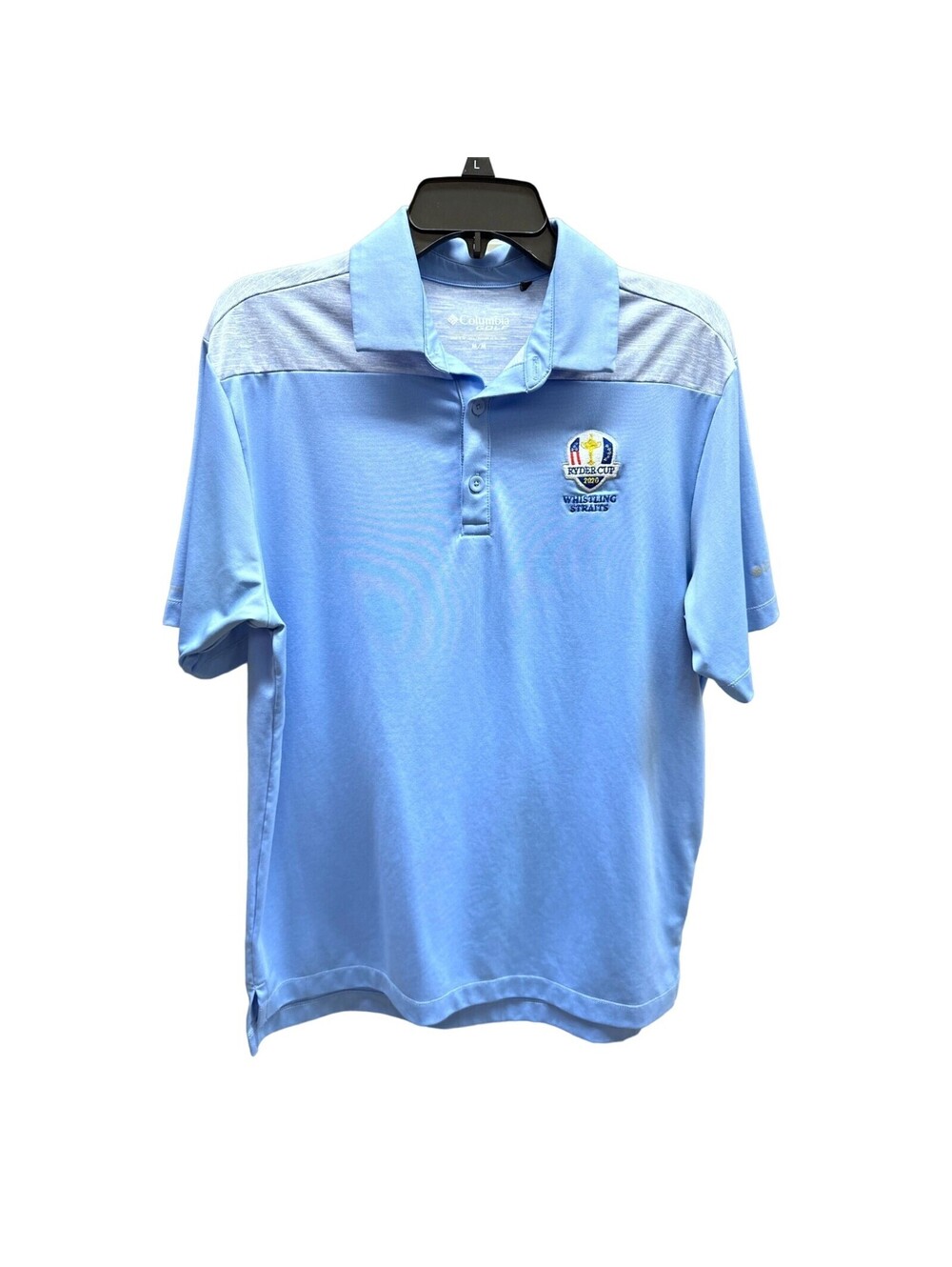 Columbia Golf 2020 Ryder Cup Whistling Straits Omni-Wick Polo Shirt Medium